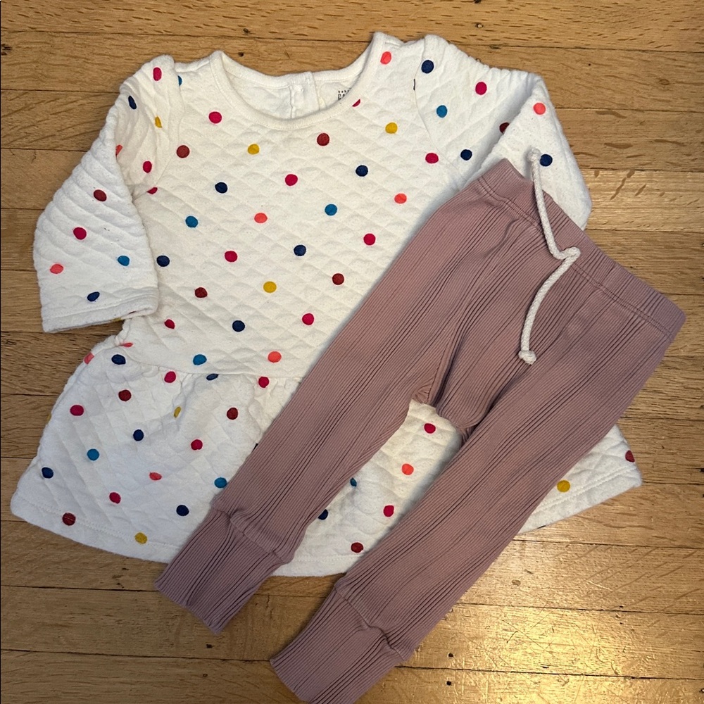 Gap dress & Childhoods leggings